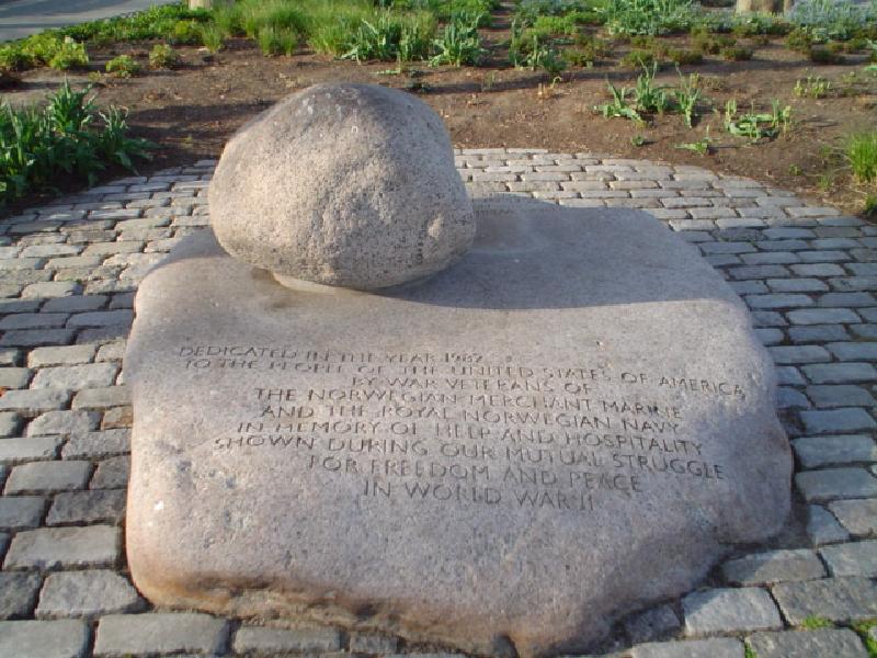 Zoom on the image : Norwegian Veterans Monument 